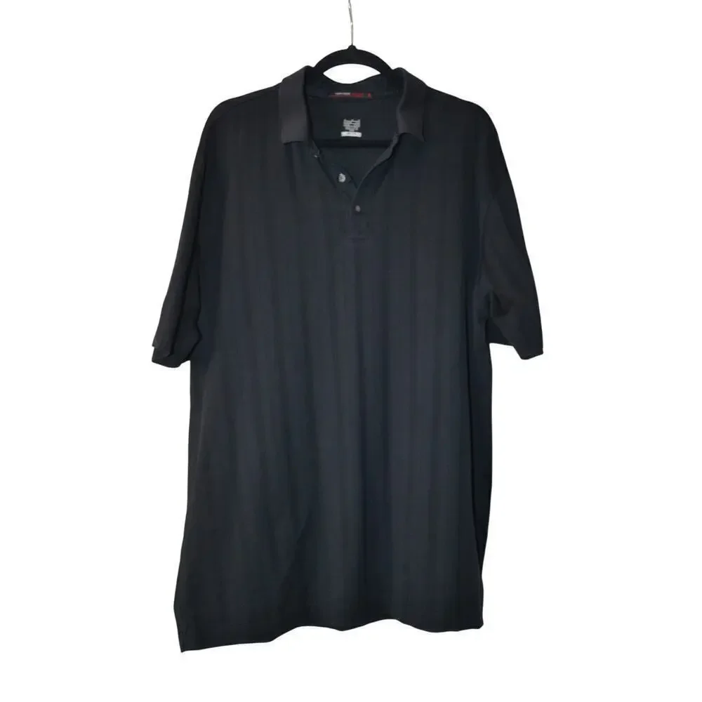 Tiger Woods Dri-Fit XL Black Polo